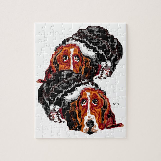 Puzzle : BASSET HOG DOG (Vertical)