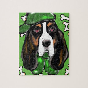 Puzzle Basset Hound