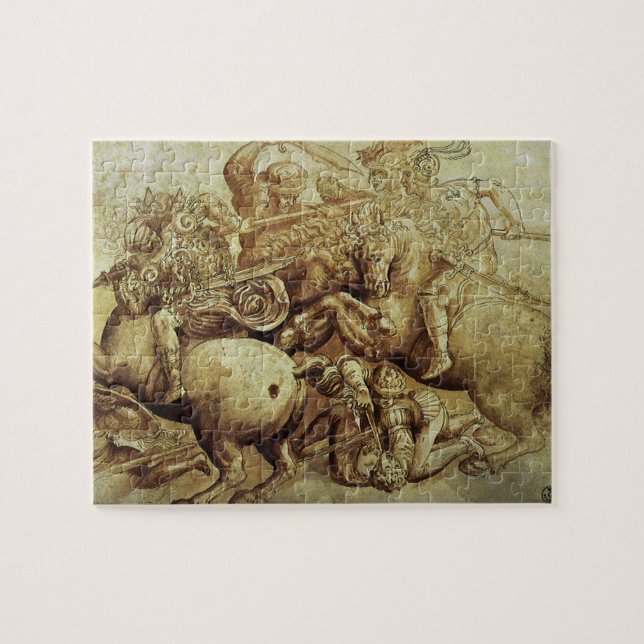 Puzzle Bataille d'Anghiari par Léonard de Vinci (Horizontal)