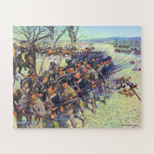 Puzzle Bataille de Guilford Courthouse Charles McBarron