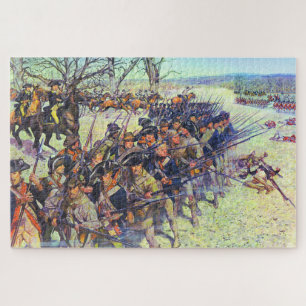 Puzzle Bataille de Guilford Courthouse Charles McBarron