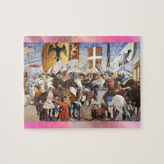 Puzzle BATAILLE D'HÉRACLIE par Piero Della Francesca (Horizontal)