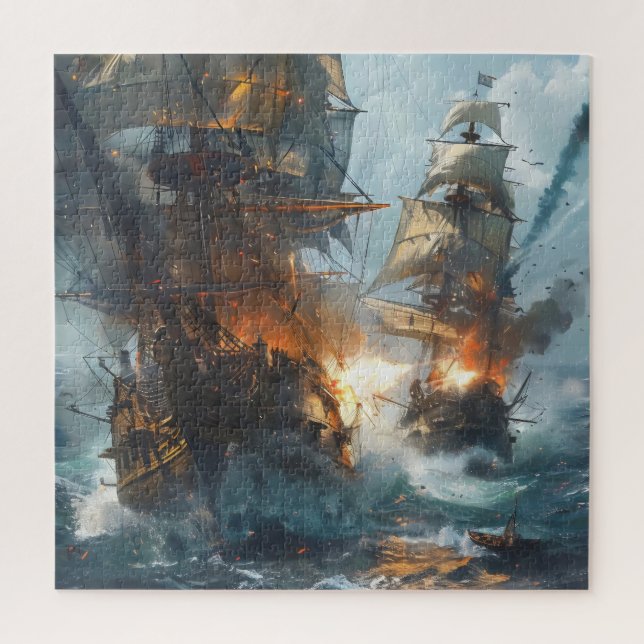 Puzzle Bataille maritime (Vertical)
