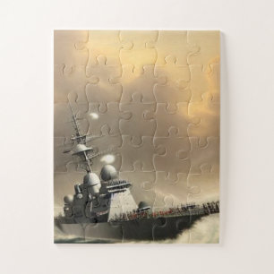 Puzzle Bataillon sur les mers orageuses