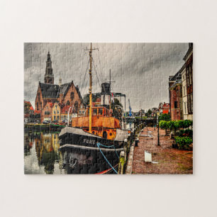 Puzzle Bateau à remorque Maassluis Holland.