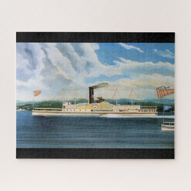 Puzzle Bateau à vapeur Vanderbilt 1847 (Horizontal)