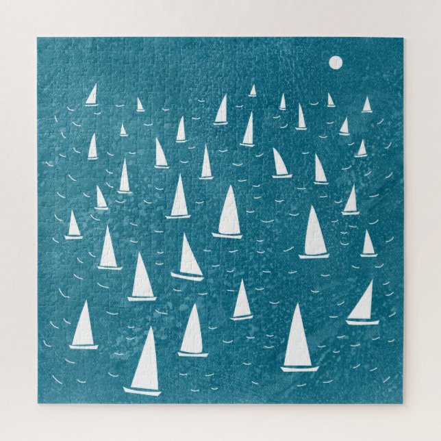 Puzzle Bateau à voile (Vertical)