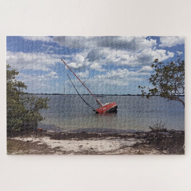 Puzzle Bateau à voile (Horizontal)