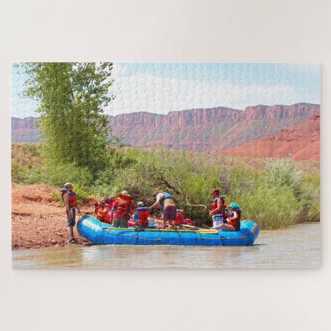 Puzzle Bateau bleu, Colorado River, Utah (Horizontal)