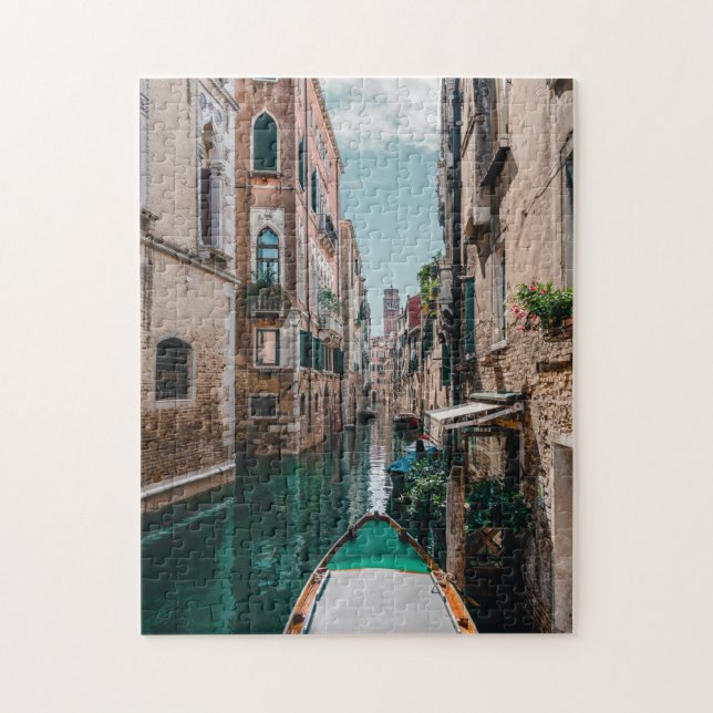 Puzzle Bateau Canal italien (Vertical)