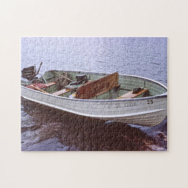 Puzzle Bateau de pêche vintage (Horizontal)