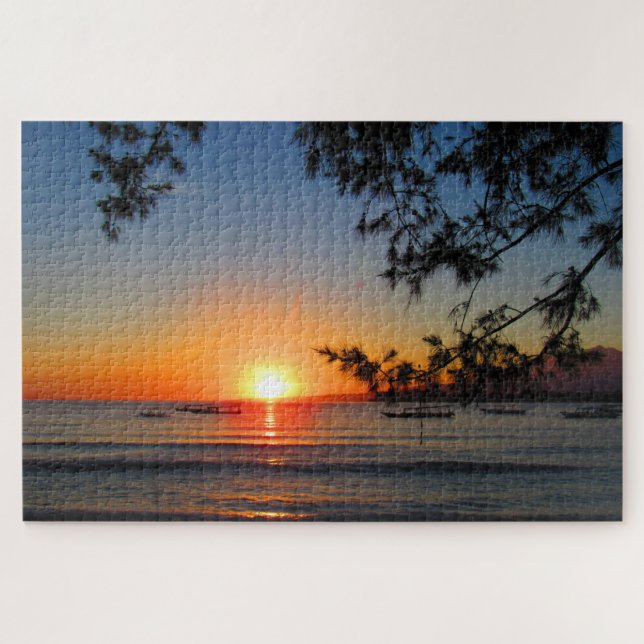 Puzzle bateau de plage (Horizontal)