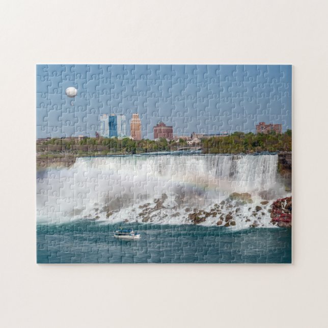 Puzzle Bateau et Chutes américaines de Niagara Falls (Horizontal)