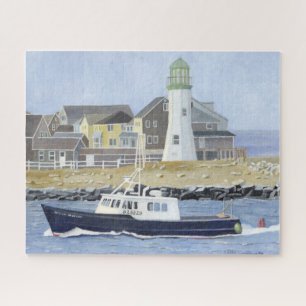 Puzzle Bateau homardier du port de Scituate