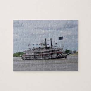 Puzzle Bateau la Nouvelle-Orléans du fleuve Mississippi