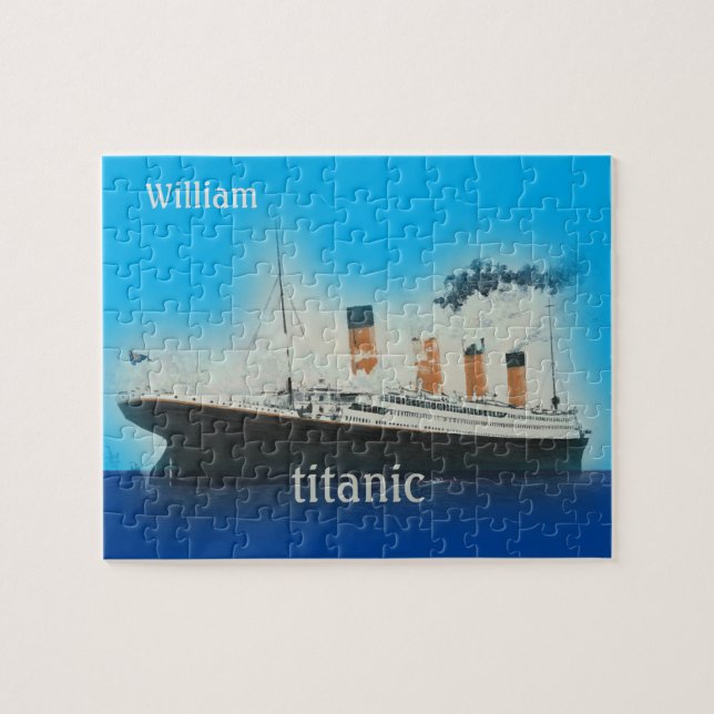 Puzzle Bateau vintage Titanic Ocean Liner (Horizontal)