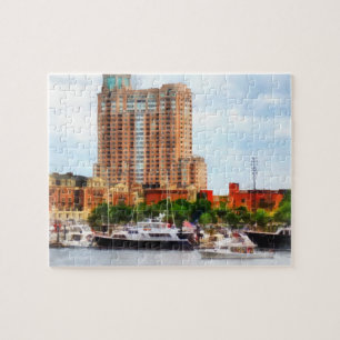 Puzzle Bateaux à la DM intérieure de Baltimore de port