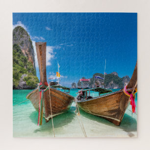 Puzzle Bateaux à queue longue de Thaïlande