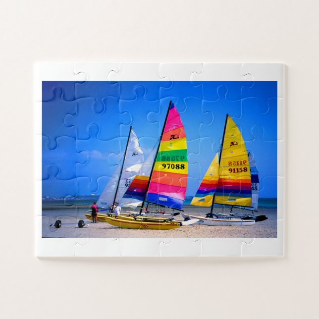 Puzzle Bateaux à voile (Horizontal)