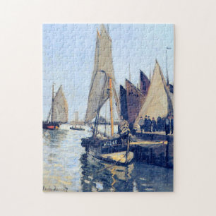 Puzzle Bateaux à voile à Honfleur Monet Art