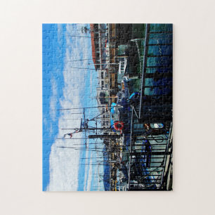 Puzzle Bateaux dans le dock