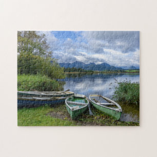 Puzzle Bateaux d'aviron au lac - Allgäu