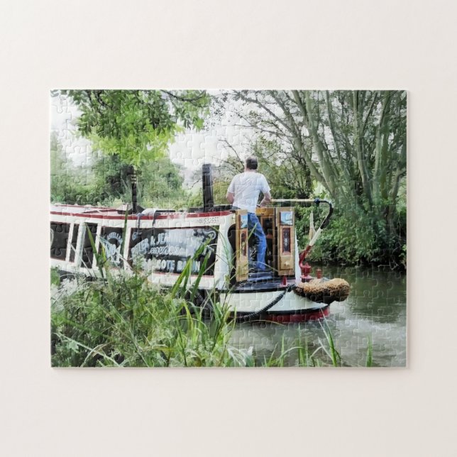 PUZZLE BATEAUX DE CANAL (Horizontal)
