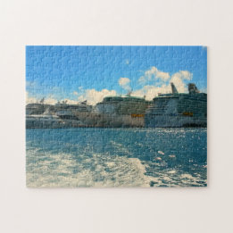 Puzzle Bateaux de croisière à St. Martin/St. Maarten