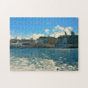 Puzzle Bateaux de croisière à St. Martin/St. Maarten