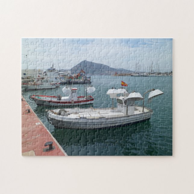 Puzzle Bateaux de homard espagnols (Horizontal)