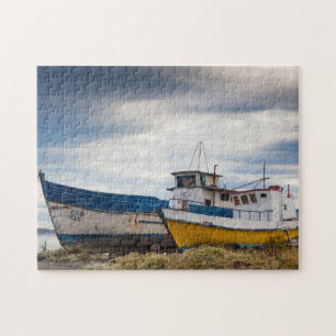 Puzzle  Bateaux de pêche