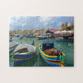 Puzzle Bateaux de pêche de Malte.