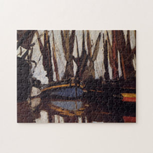 Puzzle Bateaux de pêche Monet Art