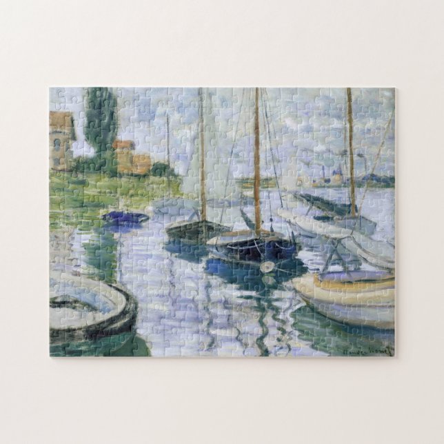 Puzzle Bateaux du Rest Petit-Gennevilliers Monet Fine Art (Horizontal)