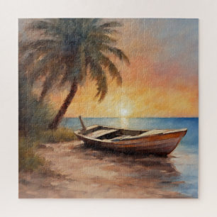 Puzzle Bateaux et plages - 1