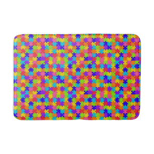 Puzzle Bathroom Bath Mat