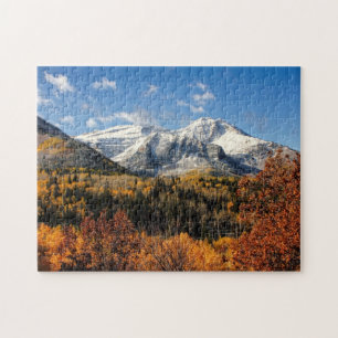 Puzzle Bâti Timpanogos en montagnes de l'Utah d'automne