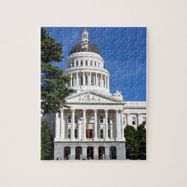 Puzzle Bâtiment de capitol d'état de CA - Sacramento (Vertical)
