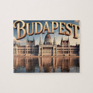 Puzzle Bâtiment du Parlement hongrois à Budapest