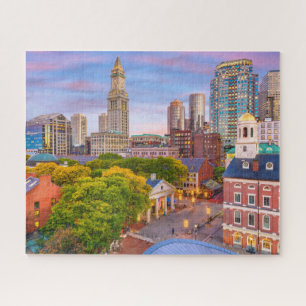 Puzzle Bâtiments de Boston City Massachusetts USA