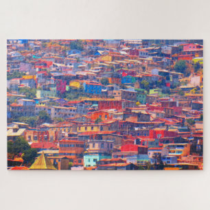 Puzzle bâtiments de Valparaiso