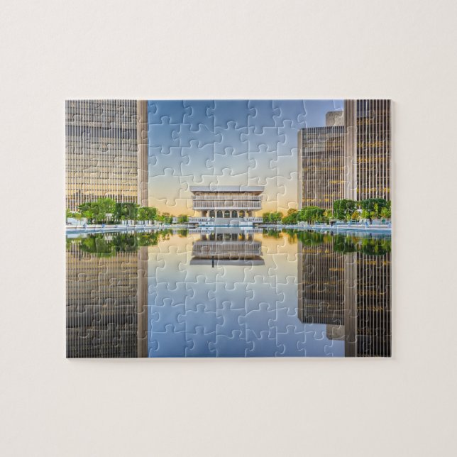 Puzzle Bâtiments du gouvernement de New York Capitol Hill (Horizontal)