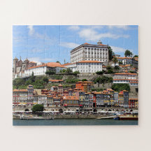 Bâtiments historiques et rivière, Porto, Portugal