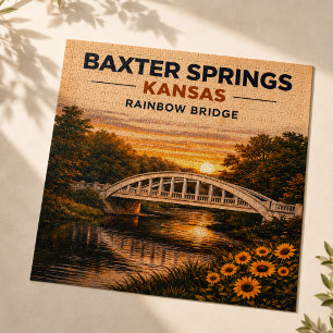 Puzzle Baxter Springs Route 66 Kansas Soirée de Jeux