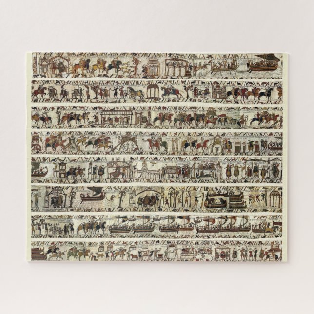 Puzzle BAYEUX TAPESTRY 1066 Bataille de Hastings, Médiéva (Horizontal)