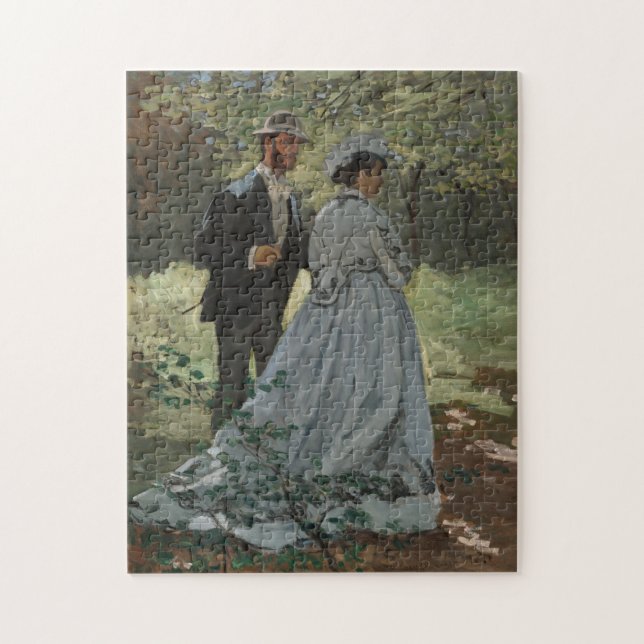 Puzzle Bazille et Camille Claude Monet (Vertical)