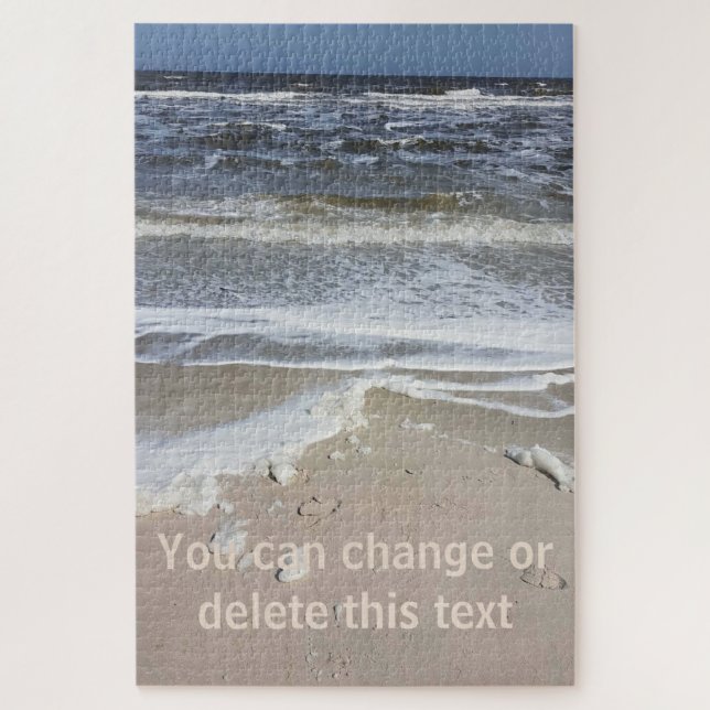 Puzzle Beach Life Ocean Waves Photographie (Vertical)
