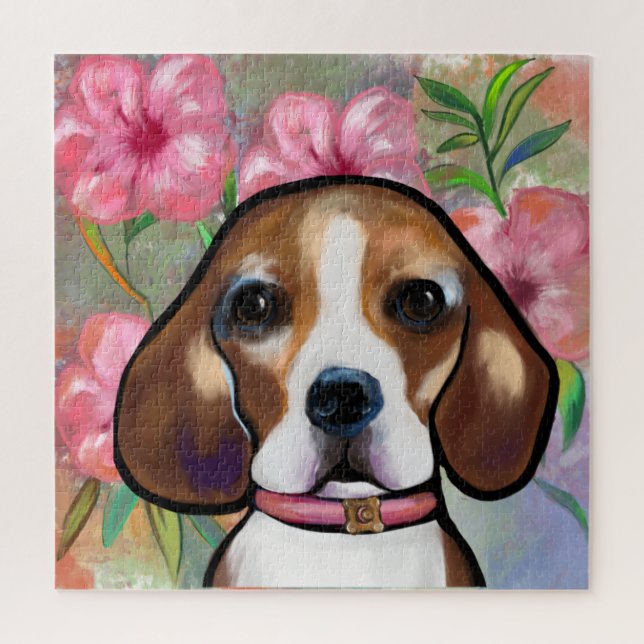 Puzzle Beagle (Vertical)