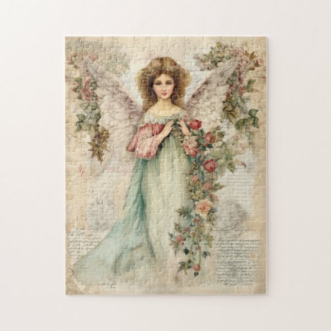 Puzzle Beau ange aquarelle (Vertical)