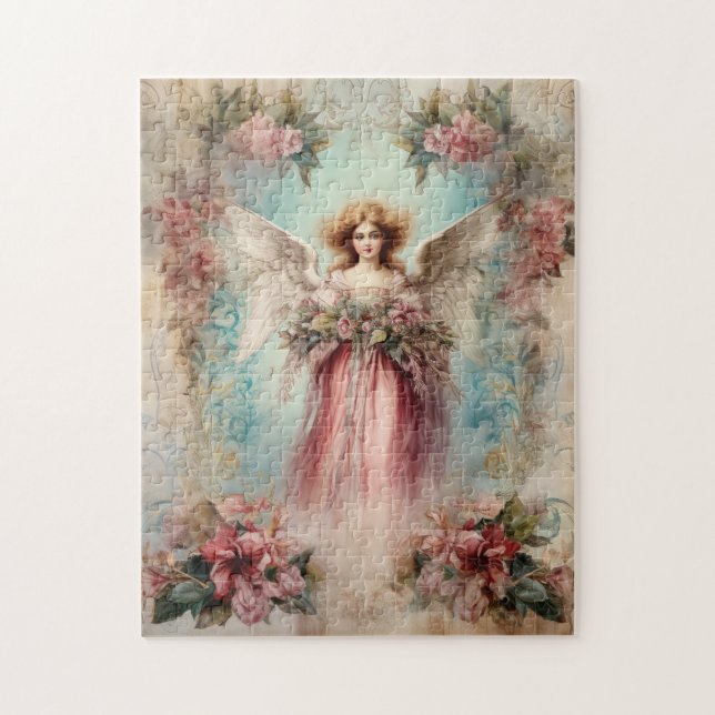 Puzzle Beau ange aquarelle (Vertical)